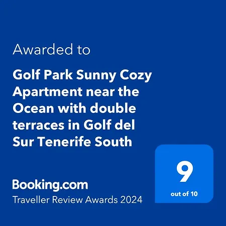 Golf Park Sunny Cozy Penthouse Near The Ocean With Large Double Terraces, Fiber Wifi, 3 Pools, New Bbq South Tenerife Lejlighed *