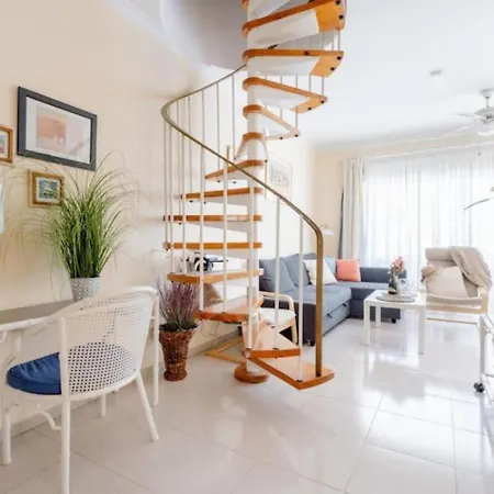 Golf Park Sunny Cozy Penthouse Near The Ocean With Large Double Terraces, Fiber Wifi, 3 Pools, New Bbq South Tenerife 산미겔데아보나