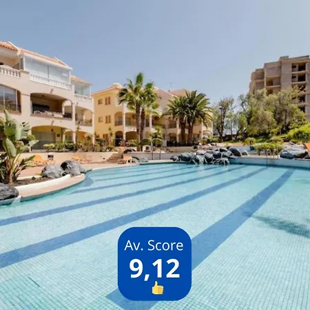 Daire Golf Park Sunny Cozy Penthouse Near The Ocean With Large Double Terraces, Fiber Wifi, 3 Pools, New Bbq South Tenerife *