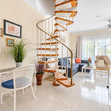 Golf Park Sunny Cozy Penthouse Near The Ocean With Large Double Terraces, Fiber Wifi, 3 Pools, New Bbq South Tenerife *