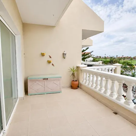 Daire Golf Park Sunny Cozy Penthouse Near The Ocean With Large Double Terraces, Fiber Wifi, 3 Pools, New Bbq South Tenerife *
