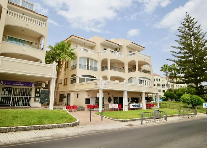 公寓 Book Golf Park Sunny Cozy Near The Ocean With Large Double Terraces, Fiber Wifi, 3 Pools, Bbq Tenerife South