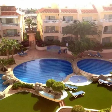 Golf Park Sunny Cozy Penthouse Near The Ocean With Large Double Terraces, Fiber Wifi, 3 Pools, New Bbq South Tenerife Daire *